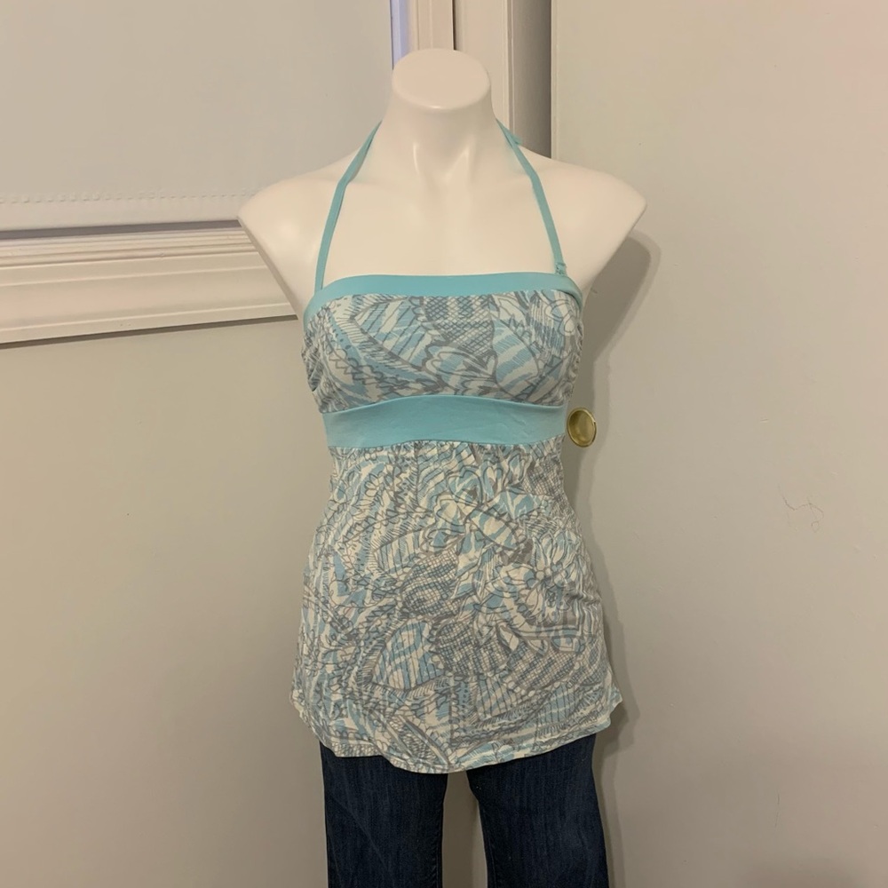 Summery, flowy Athleta halter top